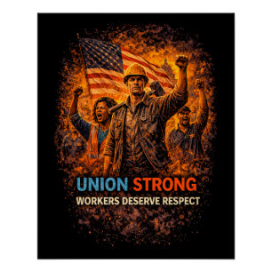 Union Strong Rising Poster