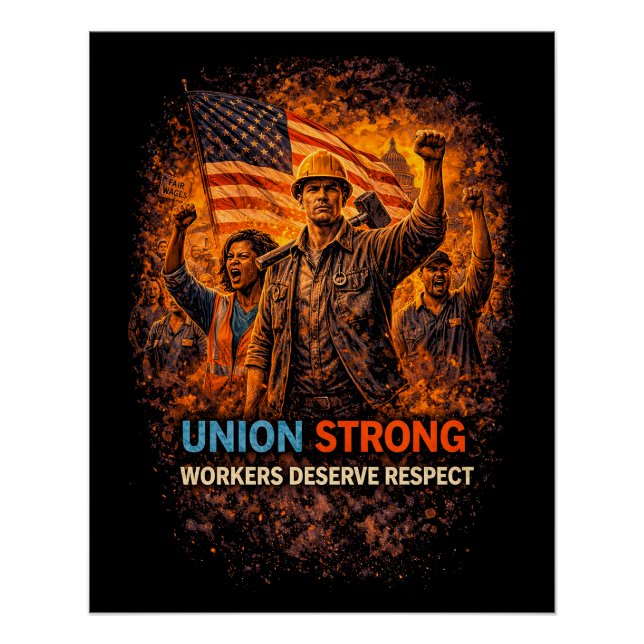 Union Strong Rising Poster (Front)