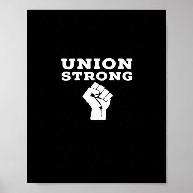Union Strong Solidarity Classic Poster (Front)