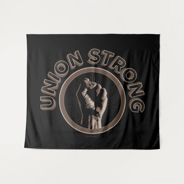 Union Strong Tapestry (Front (Horizontal))