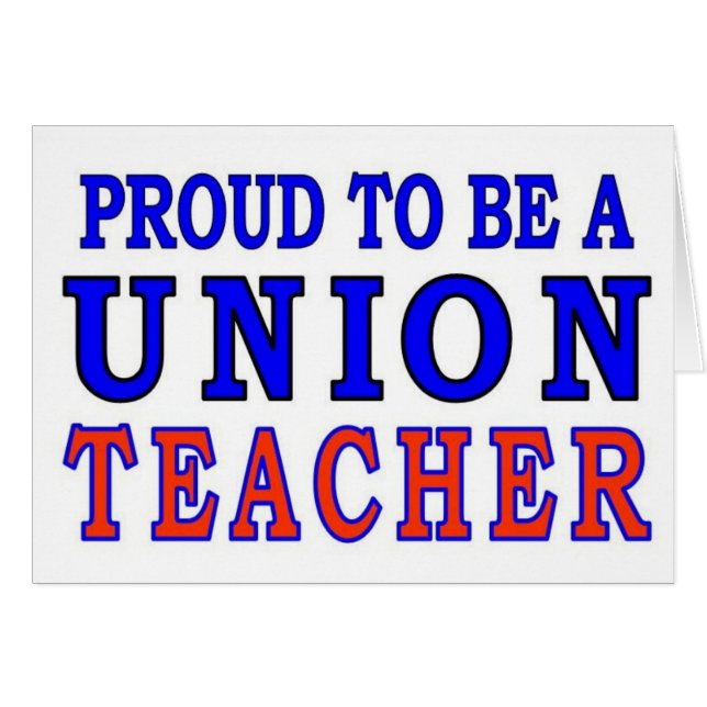 UNION TEACHER (Front Horizontal)