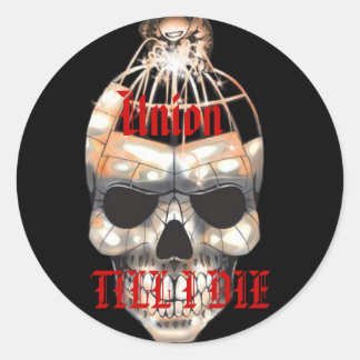 Union Till I Die sticker
