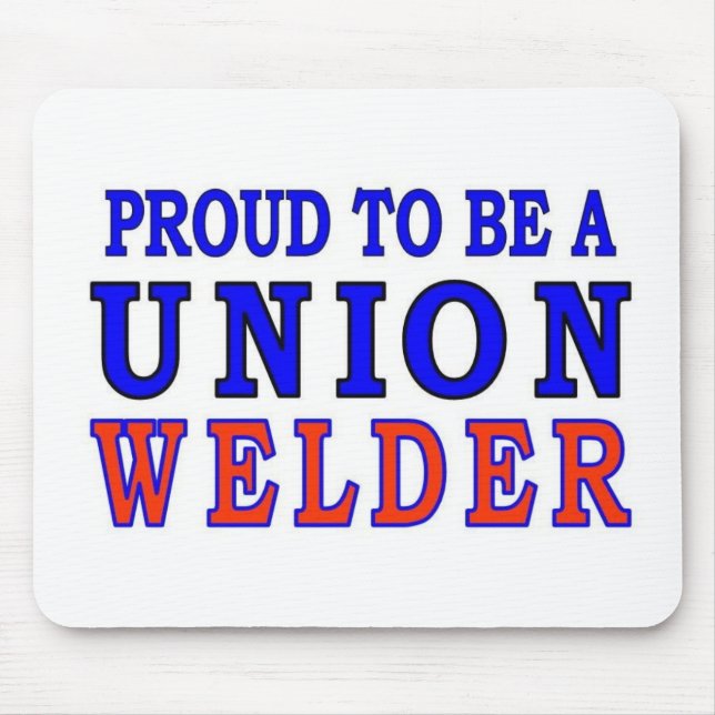 UNION WELDER MOUSE PAD (Front)