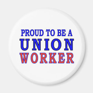 UNION WORKER MAGNET