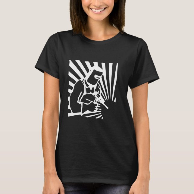 Union Worker Welder T-Shirt (Front)