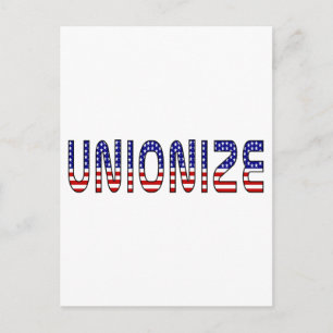 Unionize Postcard