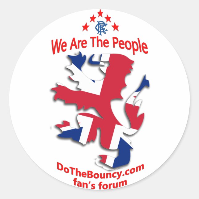 unionlion  WATP rangers sticker (Front)