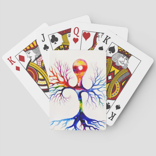 Unipolar neuron   playing cards (Back)