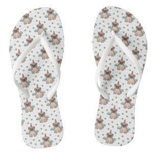 Unipug Pattern Flip Flops