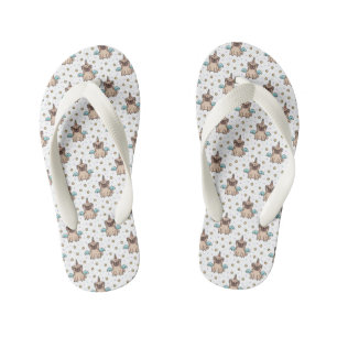 Unipug Pattern Kid's Flip Flops