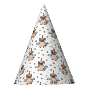 Unipug Pattern Party Hat
