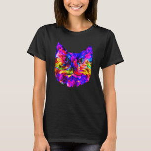 Unique About Colour Cat Pn T-Shirt