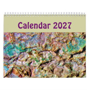 Unique Abstract Art Calendar 2023 Background