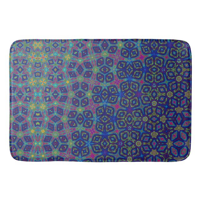 Unique Abstract Bath Mat (Front)