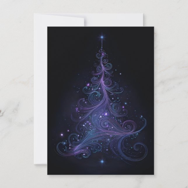 Unique Abstract Christmas Cards (Front)