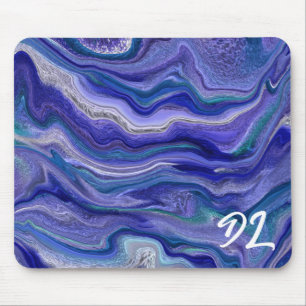 Unique Abstract Colourful Marble Liquid  Mousepad