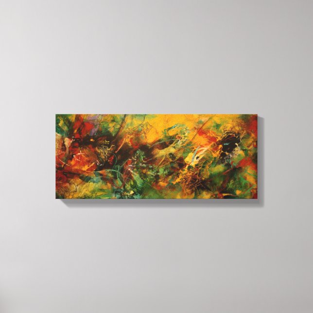 Unique abstract design canvas (Front)