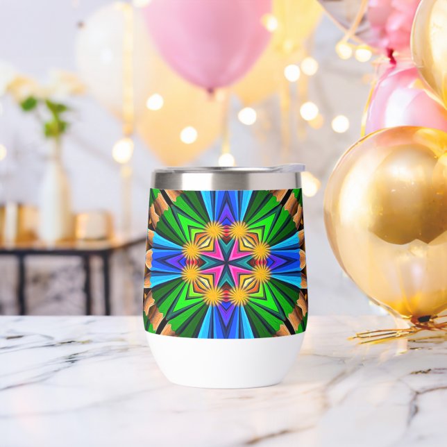 Unique Abstract Flowers Pattern (Bachelor Party)