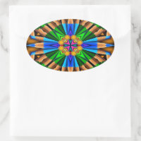 Unique Abstract Flowers Pattern