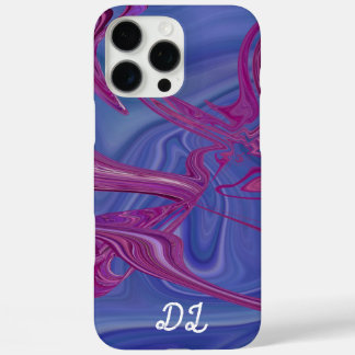 Unique Abstract Marbled Liquified  Oil Paint  iPhone 16 Pro Max Case