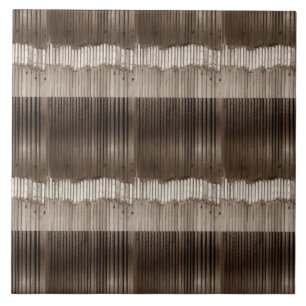 Unique Abstract Pattern Brown and Beige Tile