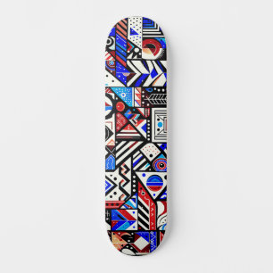 Unique Abstrait Urban Street Art Wide Skateboard