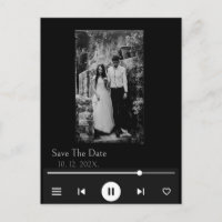 Unique Album Cover Music Song Viral Save the Date 