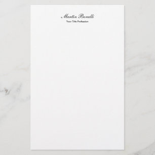 Unique amazing professional design calligraphy stationery