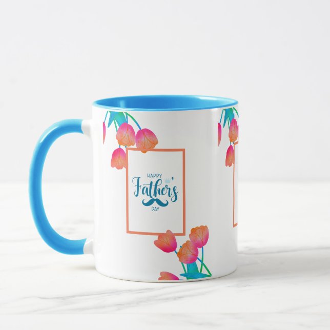 Unique and Beautiful Father's Day Gift Mug (Left)