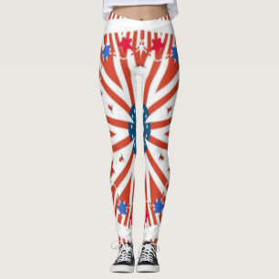 Unique and beautiful pediatric USA Leggings