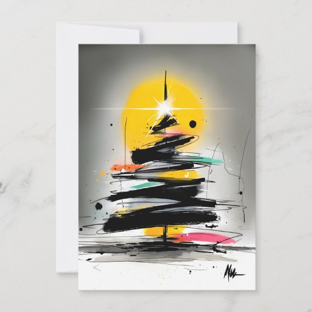 Unique and Funky Christmas Cards (Front)