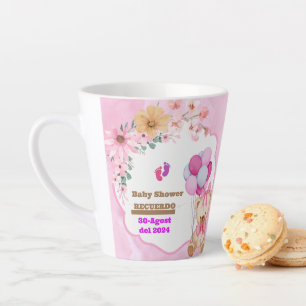 Unique and Personalized Baby Shower Keepsake Latte Mug