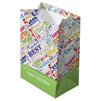 Unique And Special 21st Birthday Party Gifts Medium Gift Bag