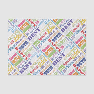 Unique And Special 25th Birthday Party Gifts Tissue Paper