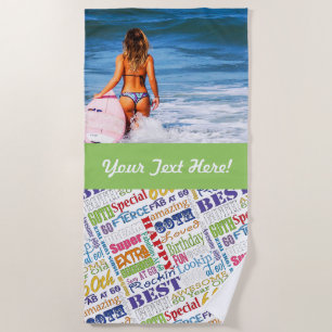Unique And Special 60th Birthday Party Gifts Beach Towel