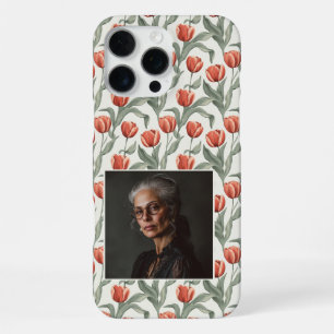 Unique Anniversary Gift Tulip Custom  iPhone 16 Pro Max Case