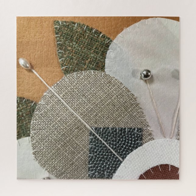 Unique Art Puzzle - Atomic Flower #8 Excerpt (Vertical)