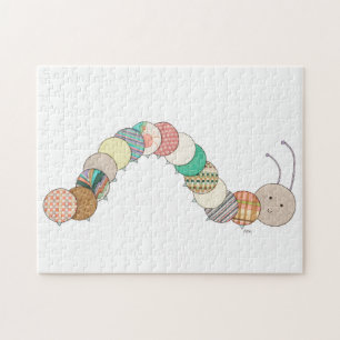 Unique Art Puzzle - Inchworm #1 - Erin Brie Art