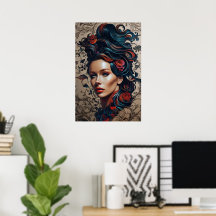 Unique Artistic Art Print, Value Poster (Matte)