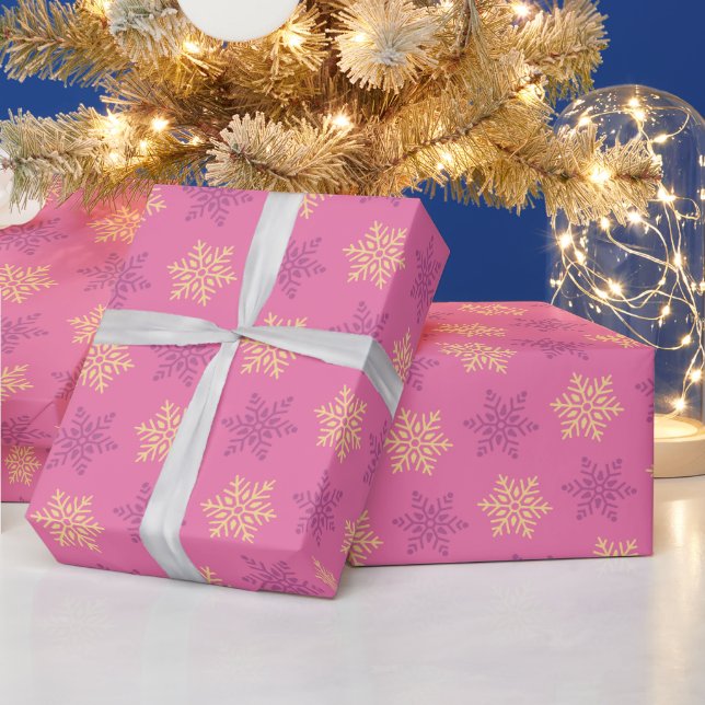 Unique Artistic Cheerful Whimsical Wedding Wrapping Paper (Holidays)