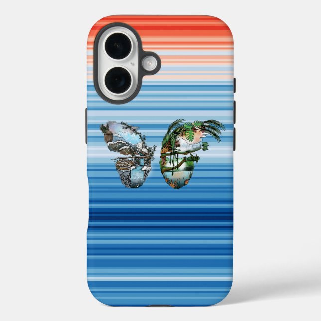 Unique Artistic Designer Case Cover for iPhone (Back)
