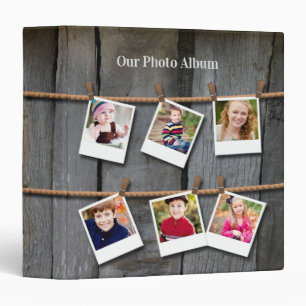 Unique Background Photo Album Binder