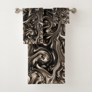 unique, beautiful, colourful, painted pattern a gr bath towel set