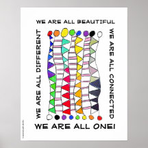 Unique beautiful & one diversity celebration