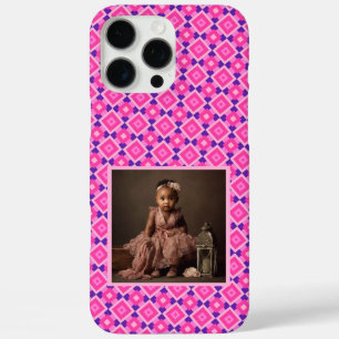 Unique Best Friend Gifts Square Pattern iPhone 16 Pro Max Case