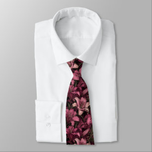 Unique Birthday Gifts For Boyfriend Lilies Flower Tie