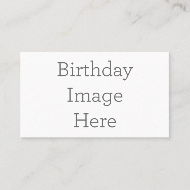 American, 89 mm x 51 mm Business Card (Front)
