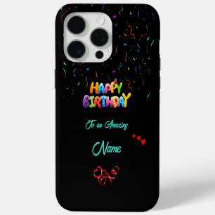 Unique Birthday iPhone 15 Pro Max Case
