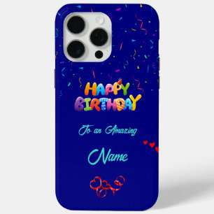 Unique Birthday iPhone 15 Pro Max Case