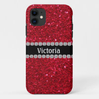 Unique BLING RUBY RED IPHONE  5 Case
